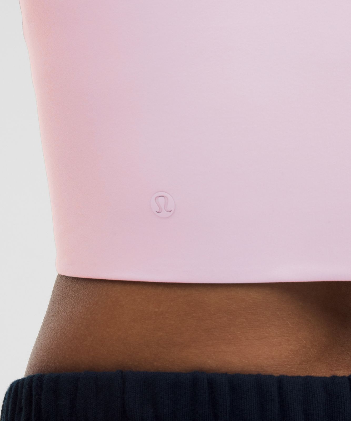 Wundermost Ultra-Soft Nulu Crewneck Cropped T-Shirt Pink Organza