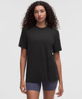 Jersey Training Short-Sleeve Shirt Black