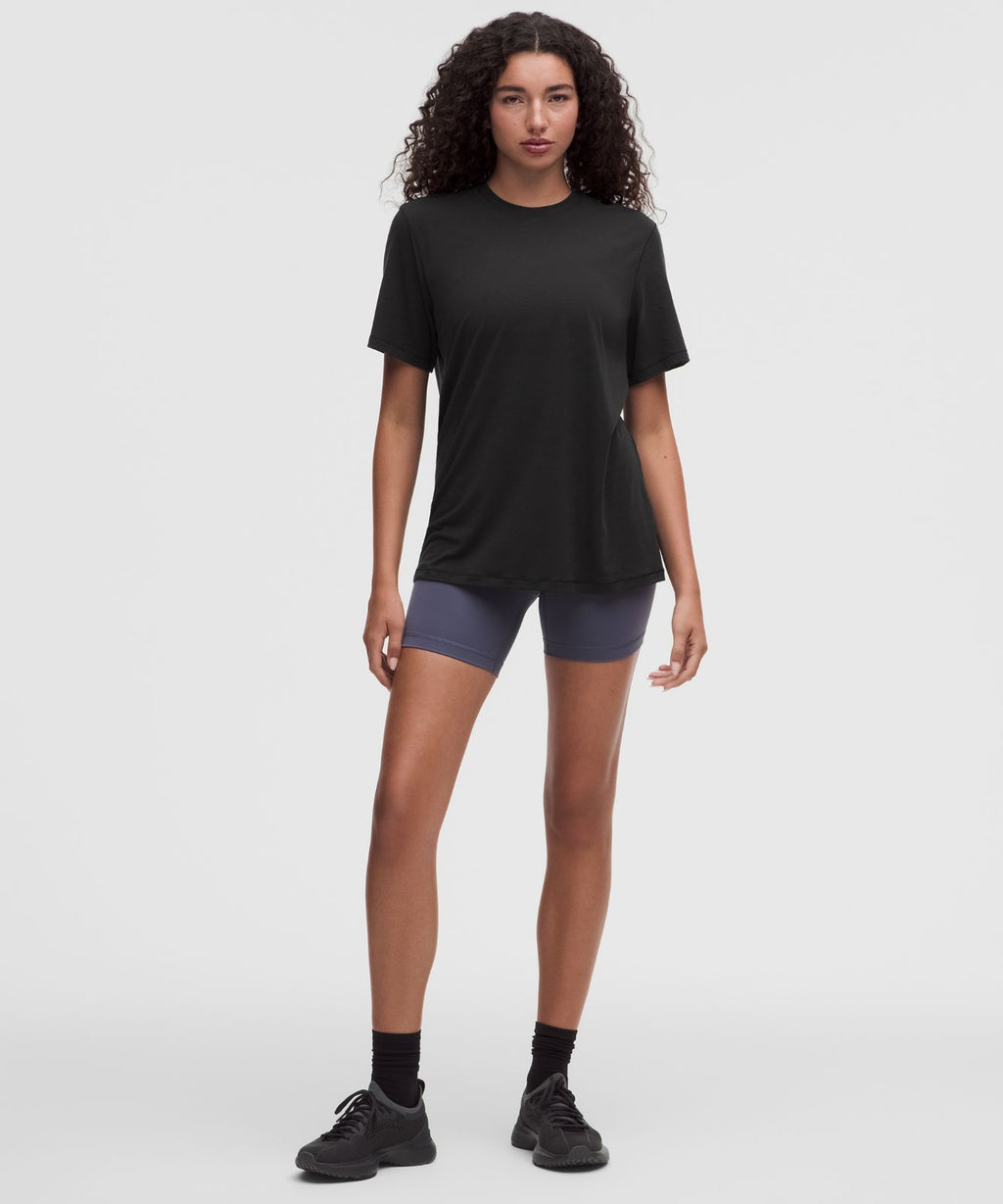 Jersey Training Short-Sleeve Shirt Black