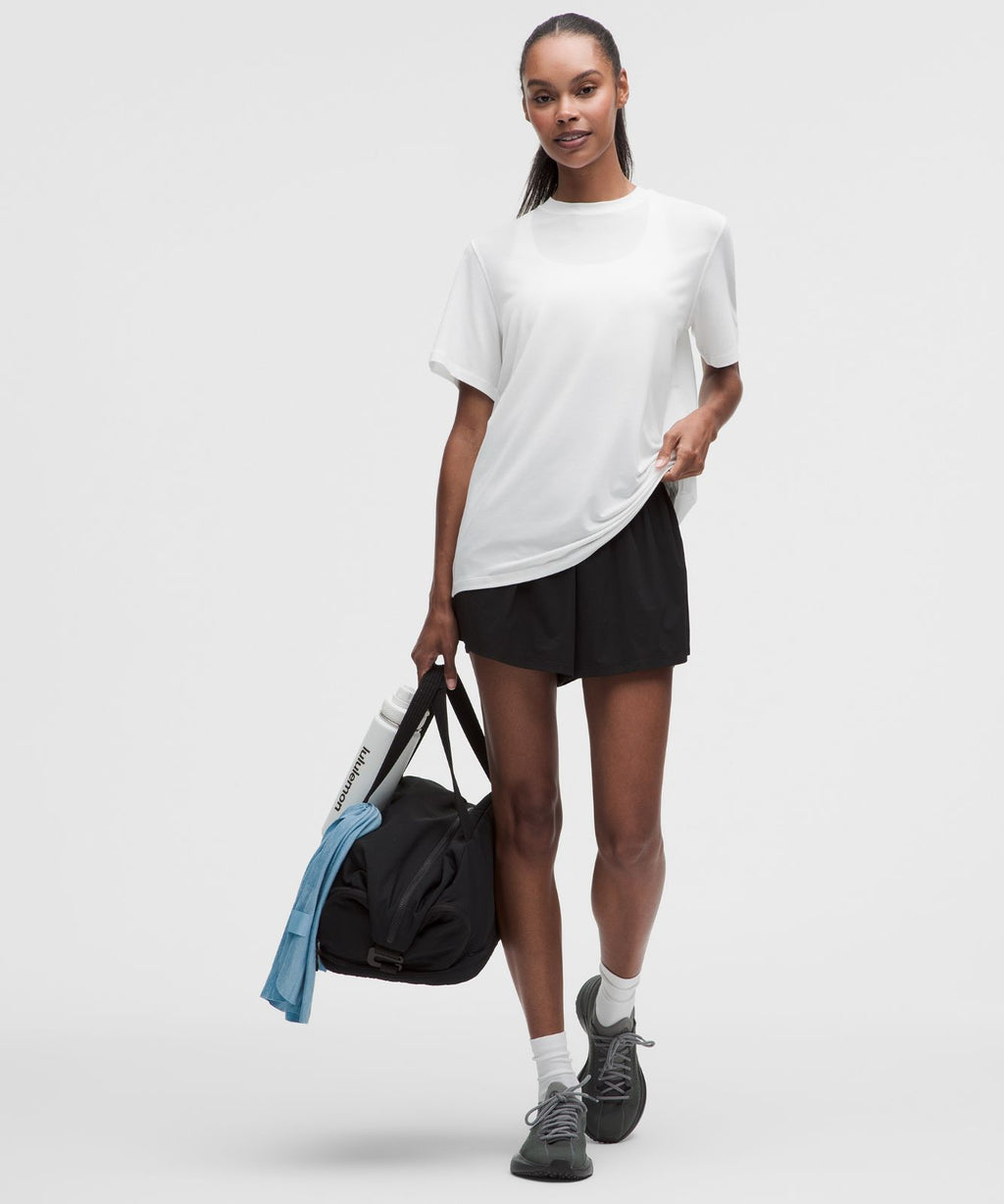Jersey Training Short-Sleeve Shirt White