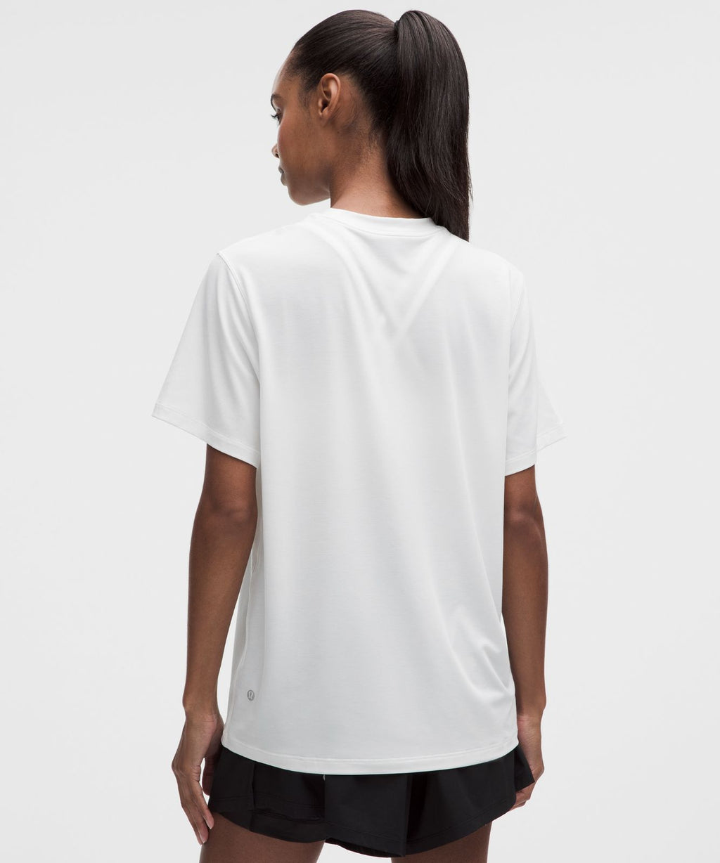 Jersey Training Short-Sleeve Shirt White