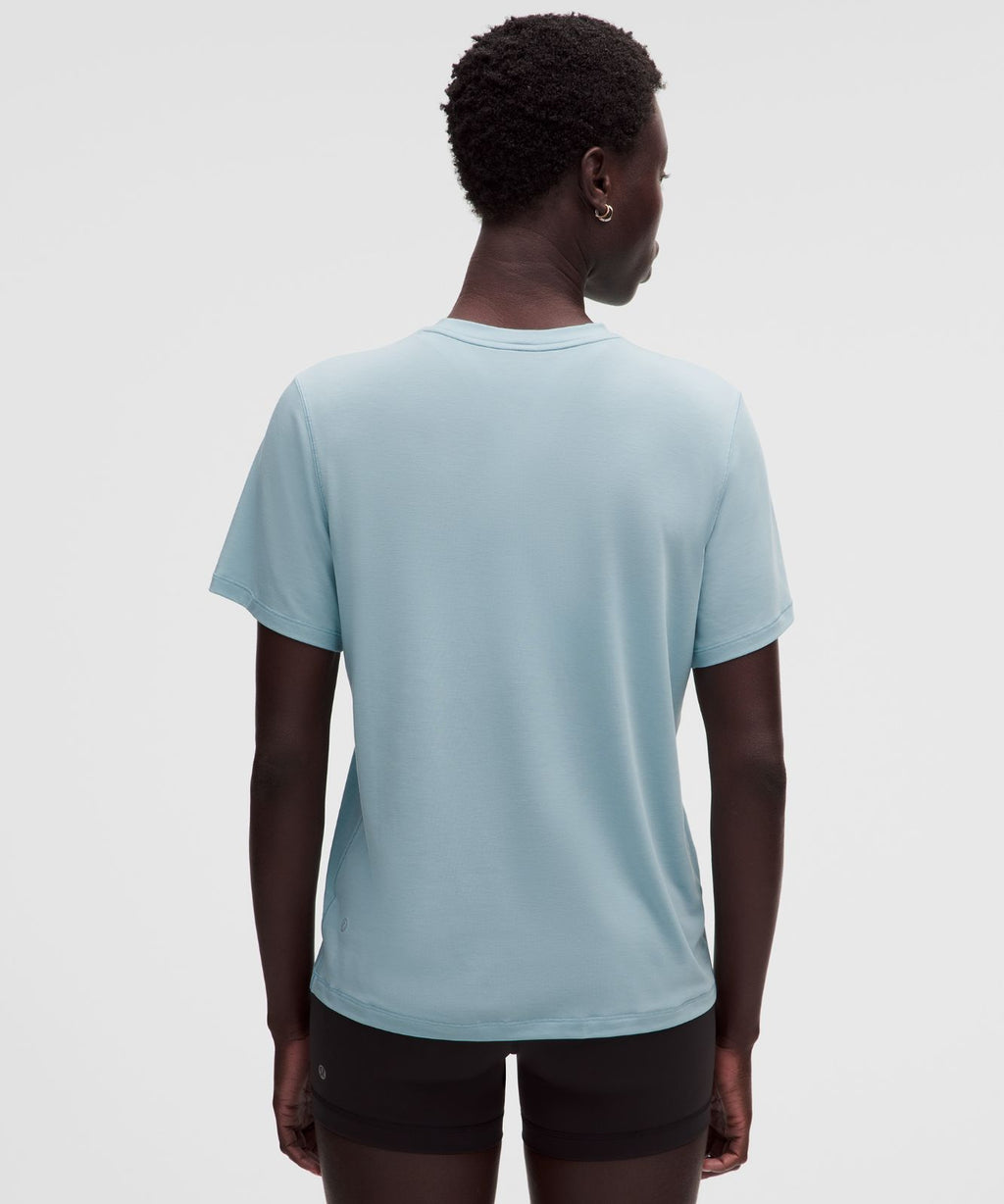 Jersey Training Short-Sleeve Shirt Seafoam