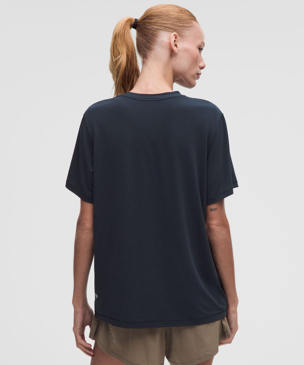 Jersey Training Short-Sleeve Shirt True Navy