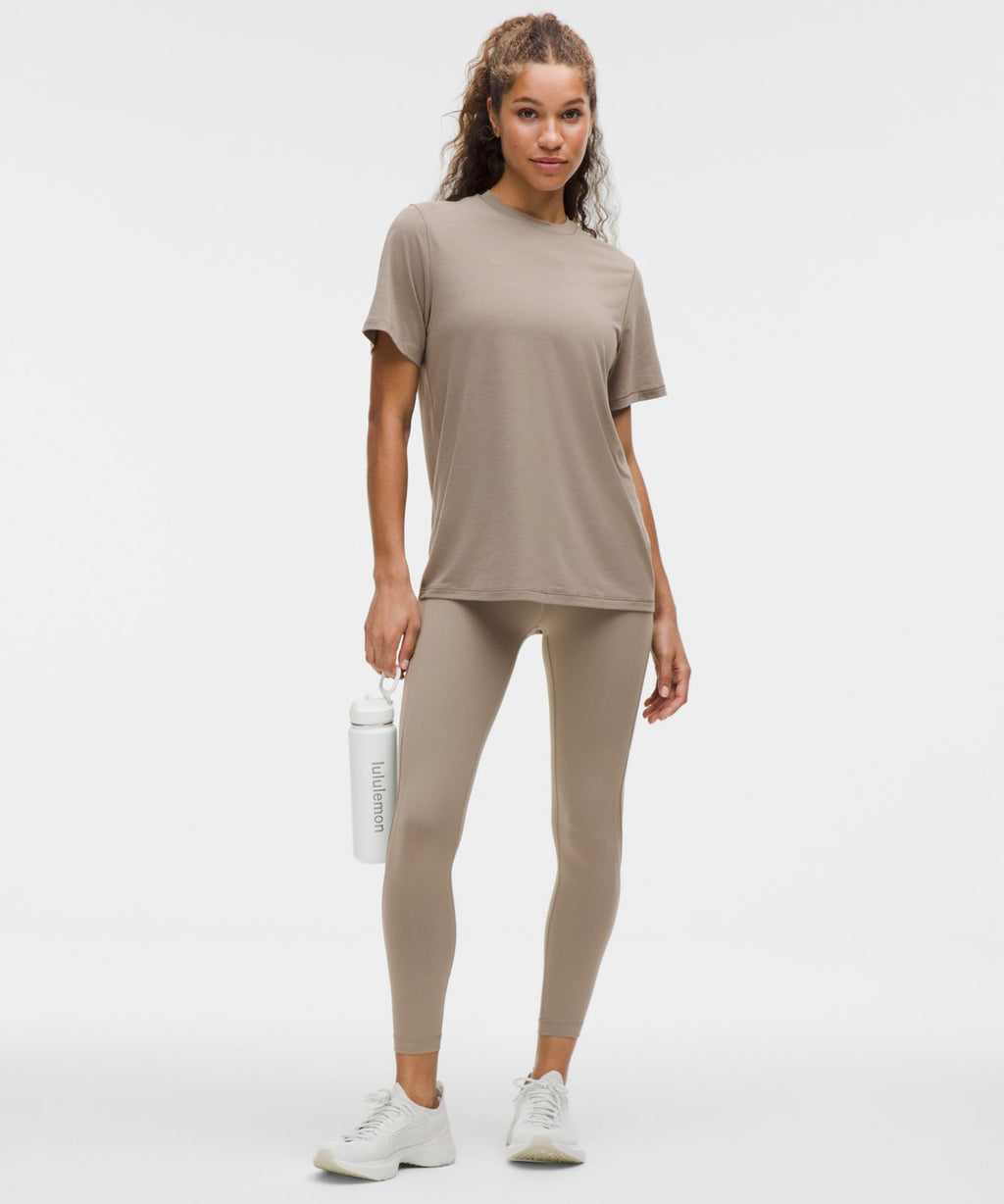 Jersey Training Short-Sleeve Shirt Warm Ash Grey