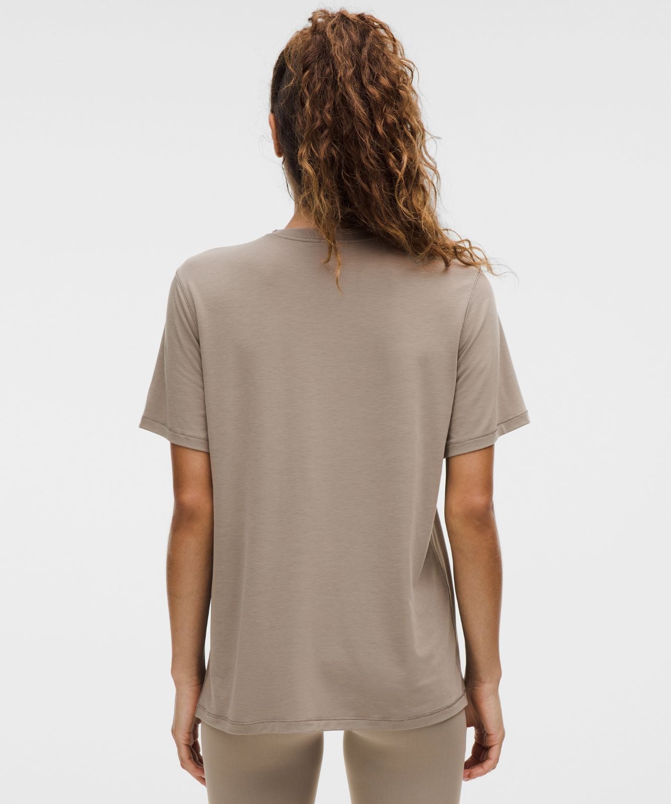 Jersey Training Short-Sleeve Shirt Warm Ash Grey