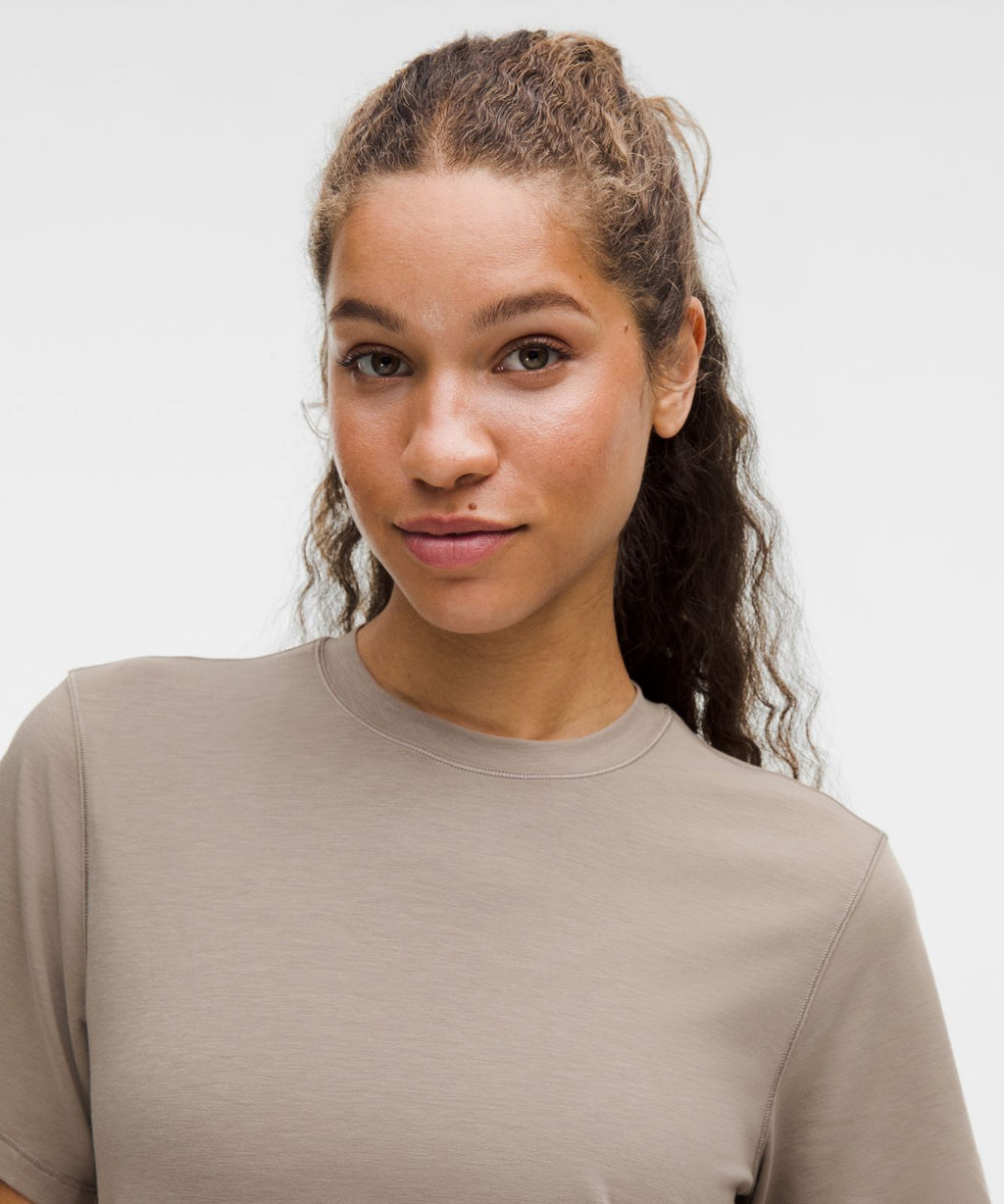 Jersey Training Short-Sleeve Shirt Warm Ash Grey