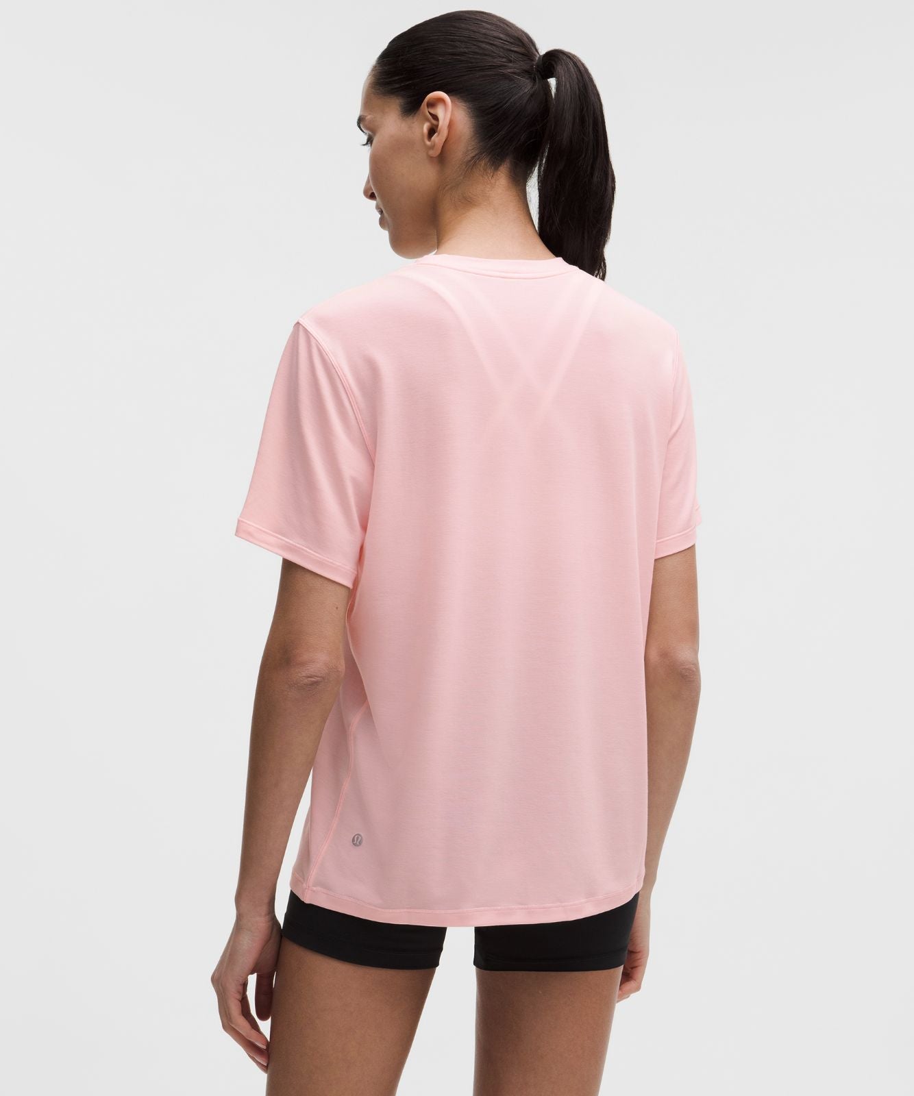 Jersey Training Short-Sleeve Shirt Pink Pearl