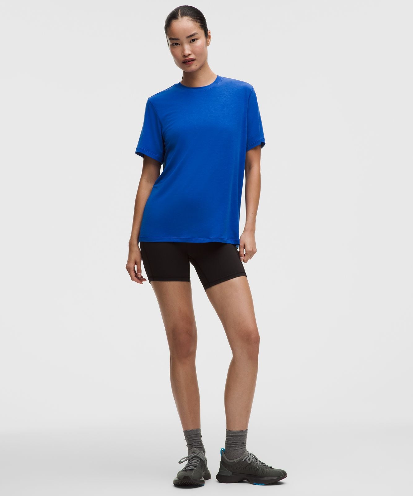 Jersey Training Short-Sleeve Shirt Beach Ball Blue