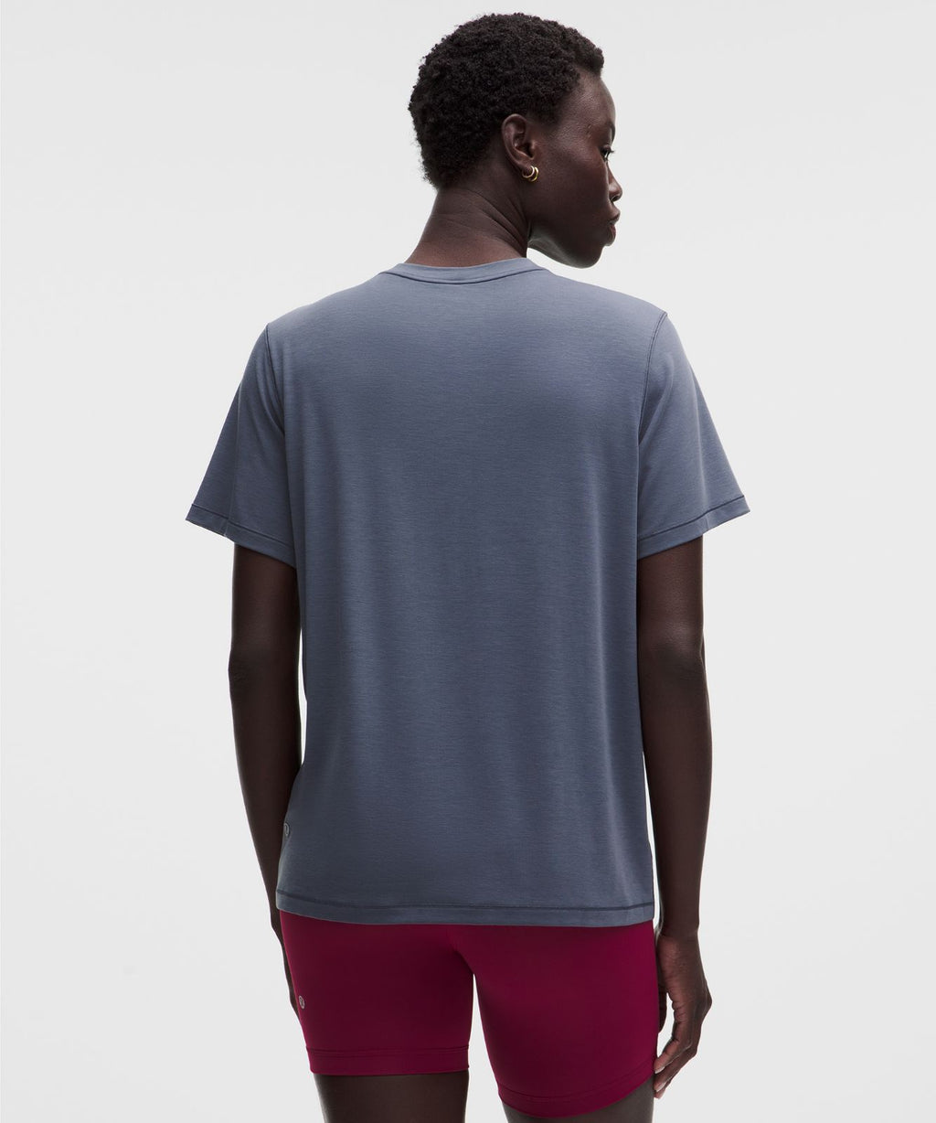 Jersey Training Short-Sleeve Shirt Dusty Diamond