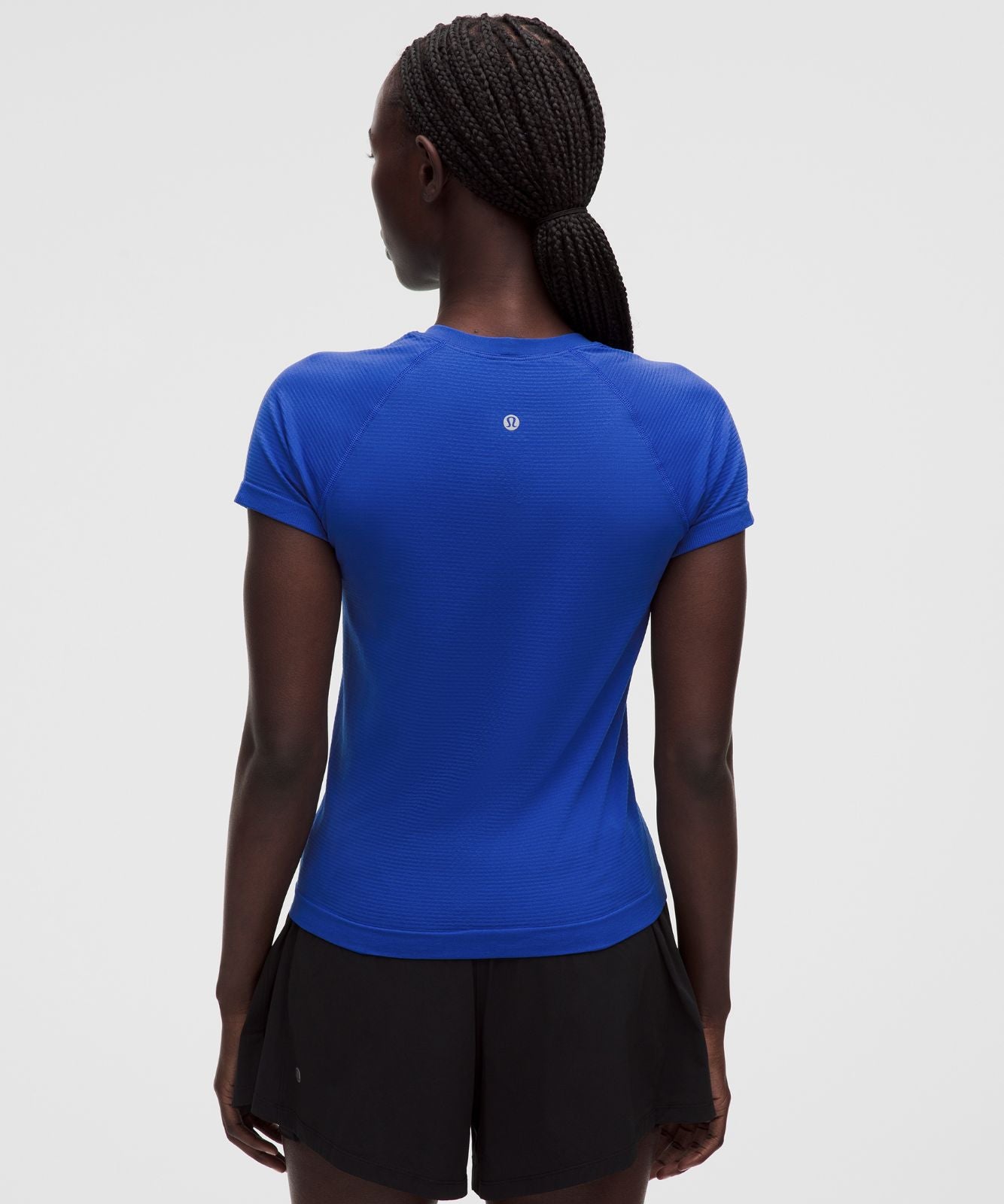 Swiftly Tech Short-Sleeve Shirt 2.0 *Waist Length Beach Ball Blue/Beach Ball Blue