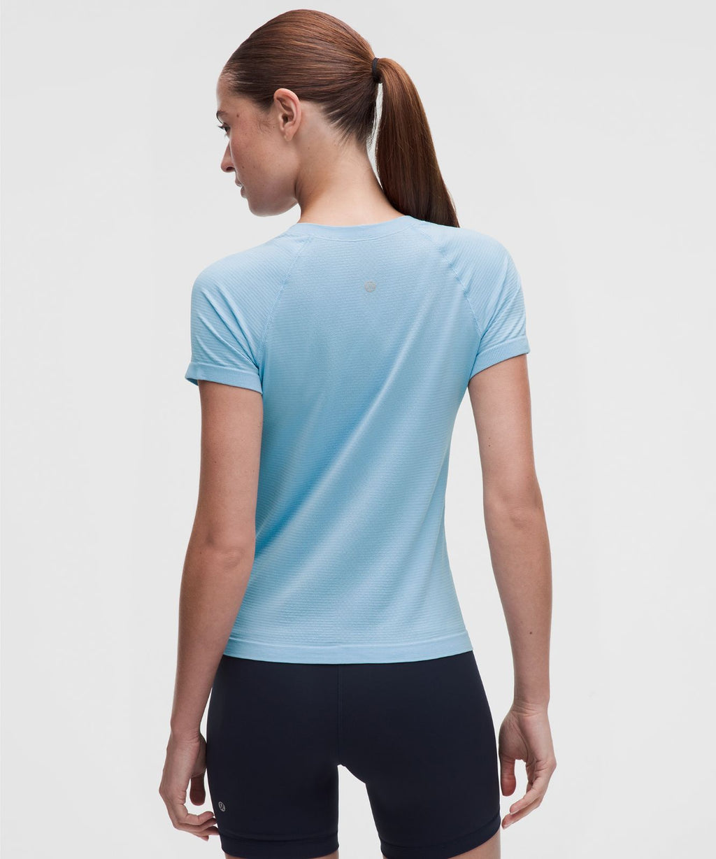 Swiftly Tech Short-Sleeve Shirt 2.0 *Waist Length Dreamy Blue/Dreamy Blue