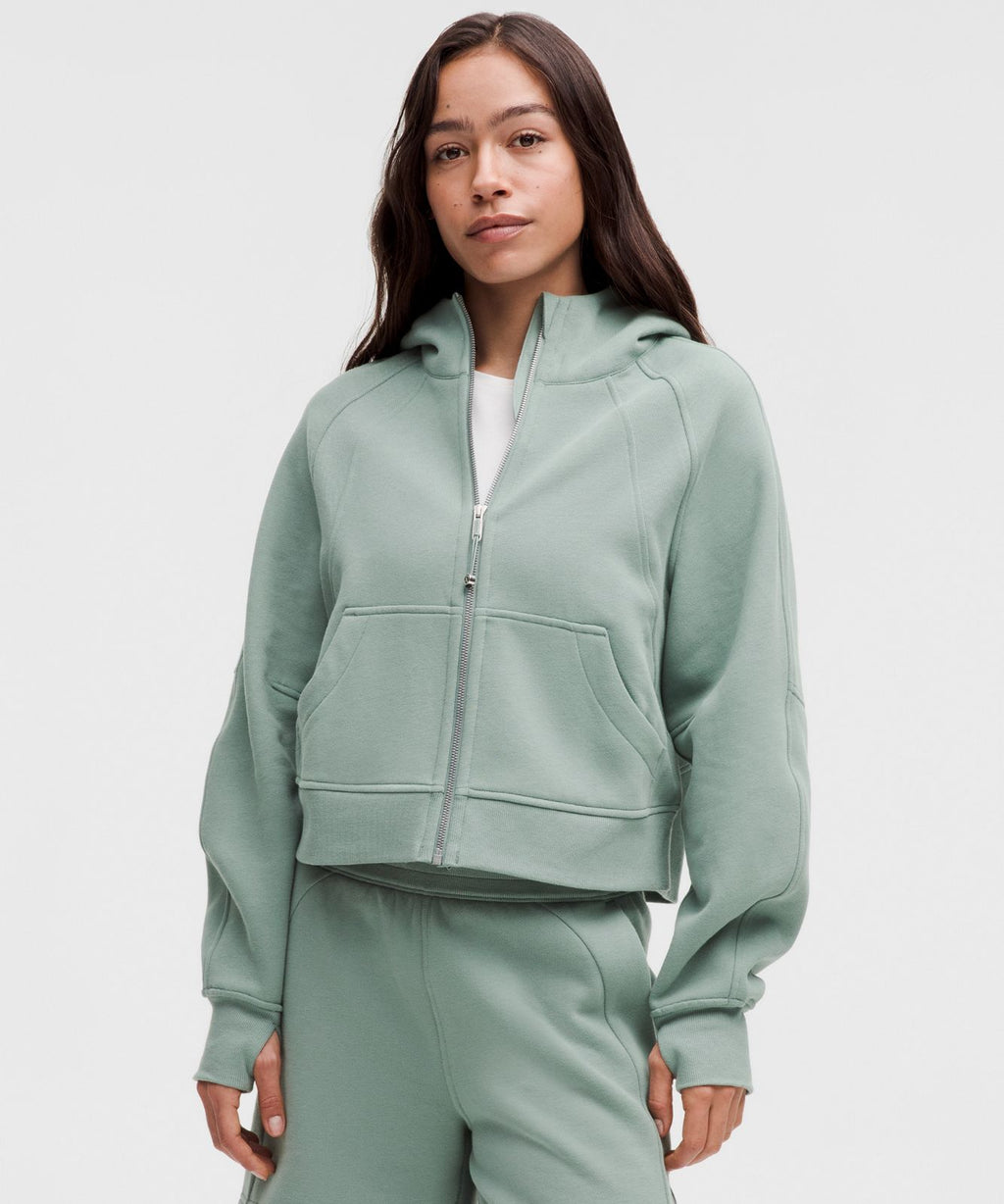 Scuba Oversized Full-Zip Hoodie Crater Blue