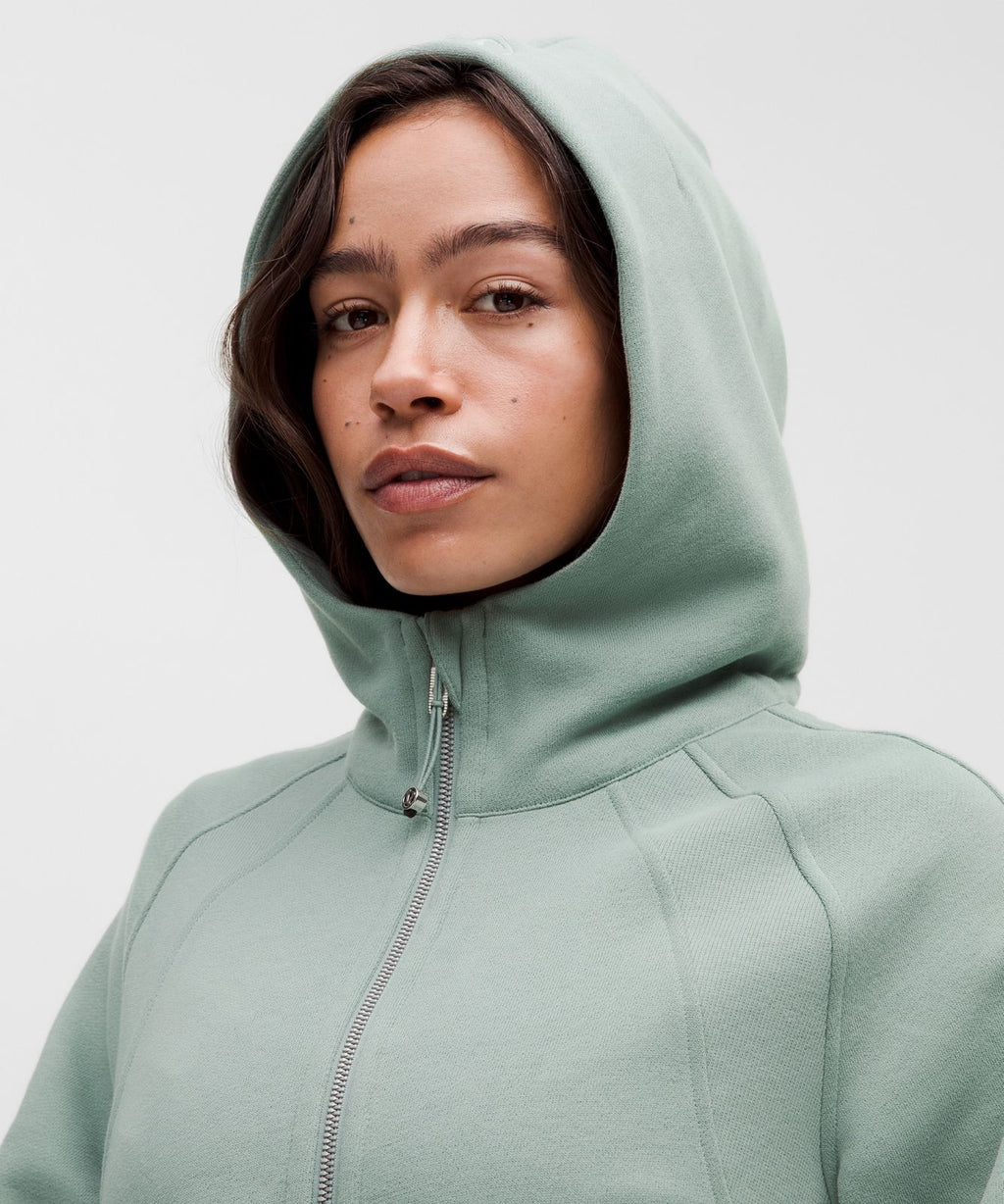 Scuba Oversized Full-Zip Hoodie Crater Blue