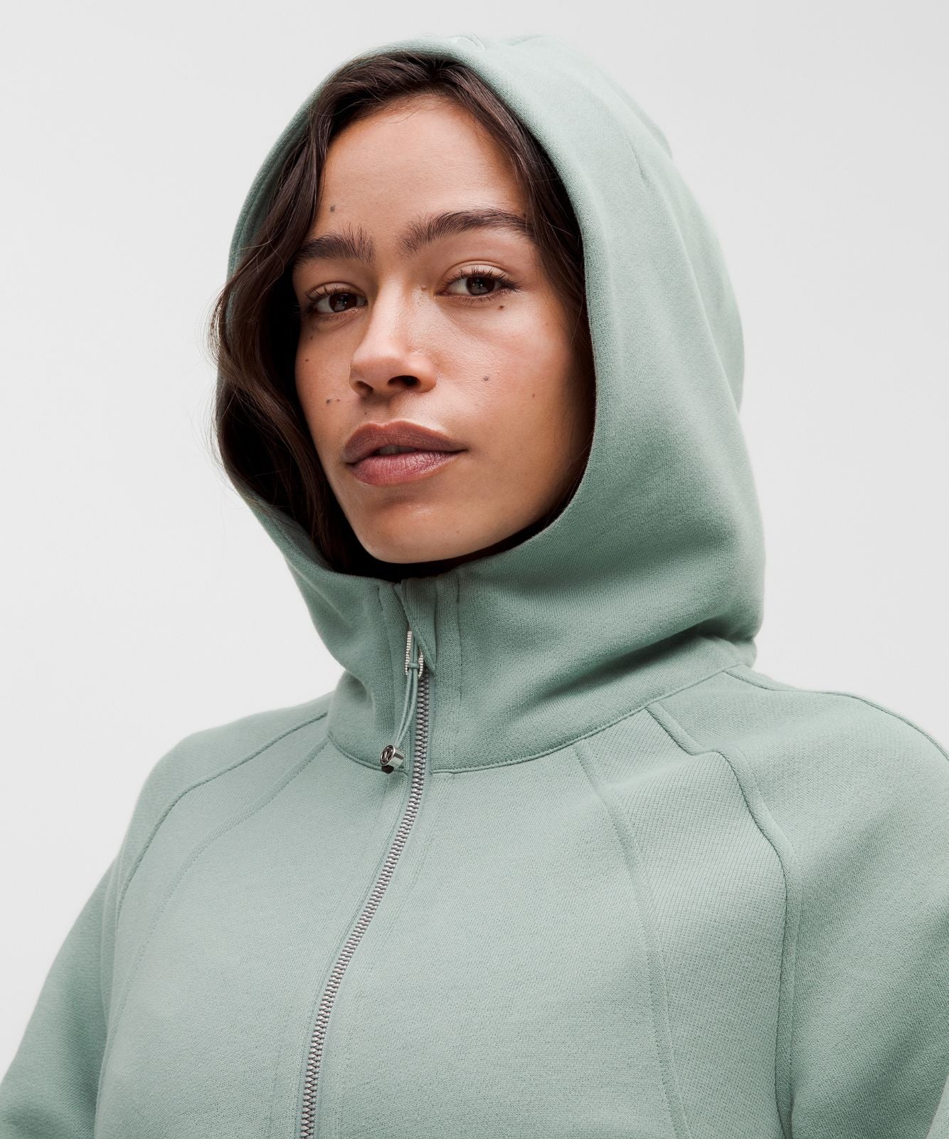 Scuba Oversized Full-Zip Hoodie Crater Blue