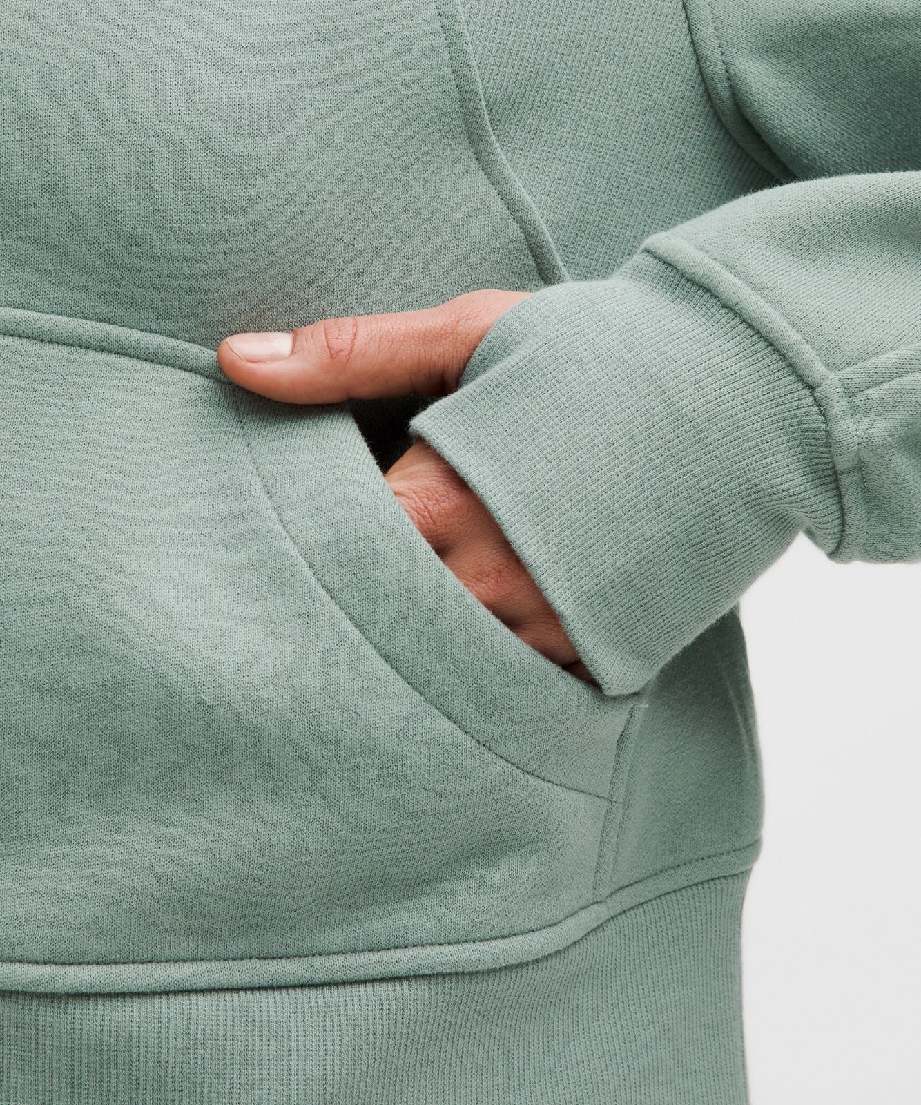 Scuba Oversized Full-Zip Hoodie Crater Blue