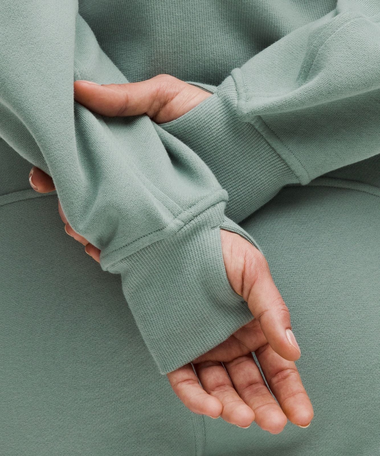 Scuba Oversized Full-Zip Hoodie Crater Blue