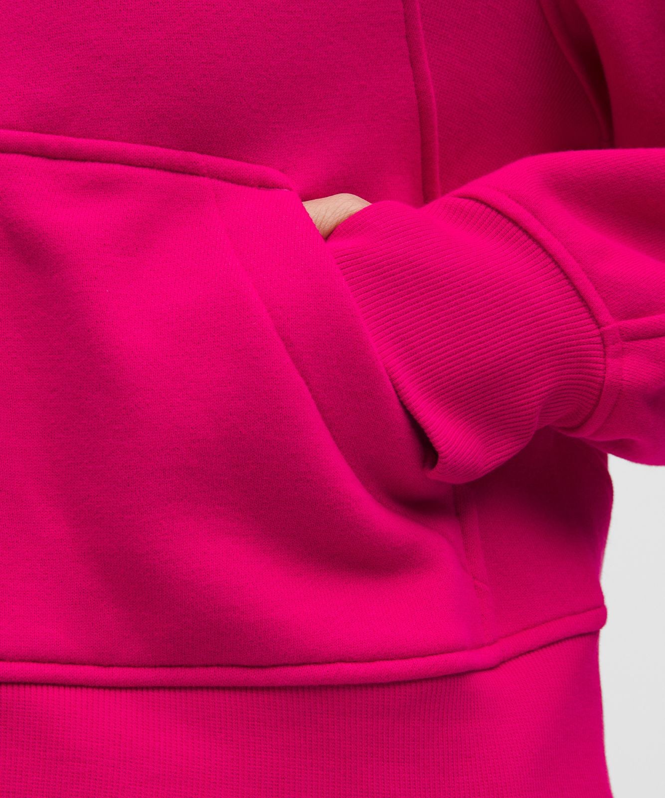 Scuba Oversized Full-Zip Hoodie Calypso Pink/Silver