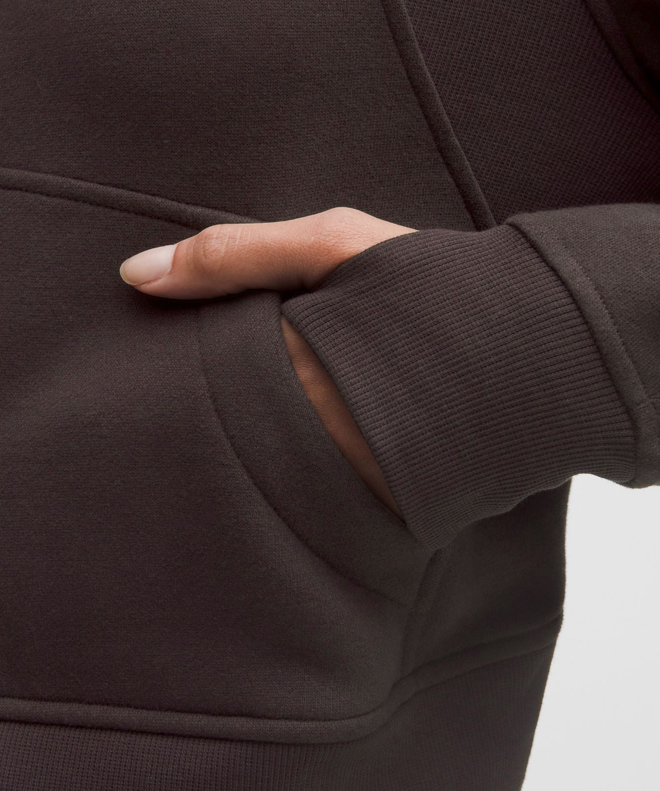 Scuba Oversized Half-Zip Hoodie Sequoia