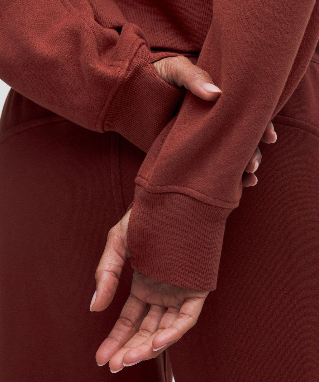 Scuba Oversized Half-Zip Hoodie Rockwood