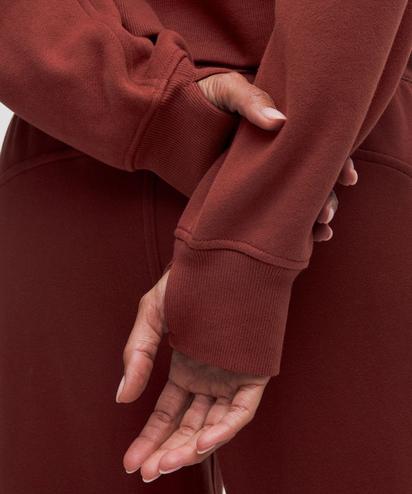 Scuba Oversized Half-Zip Hoodie Rockwood