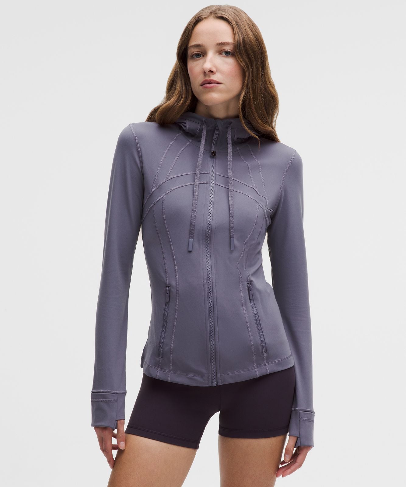 Define Hooded Jacket *Nulu Grape Mist