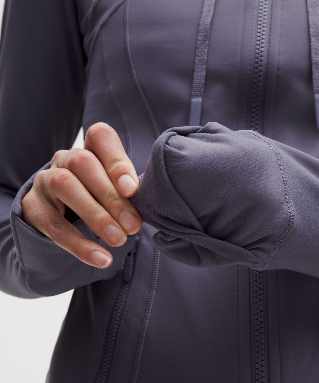 Define Hooded Jacket *Nulu Grape Mist