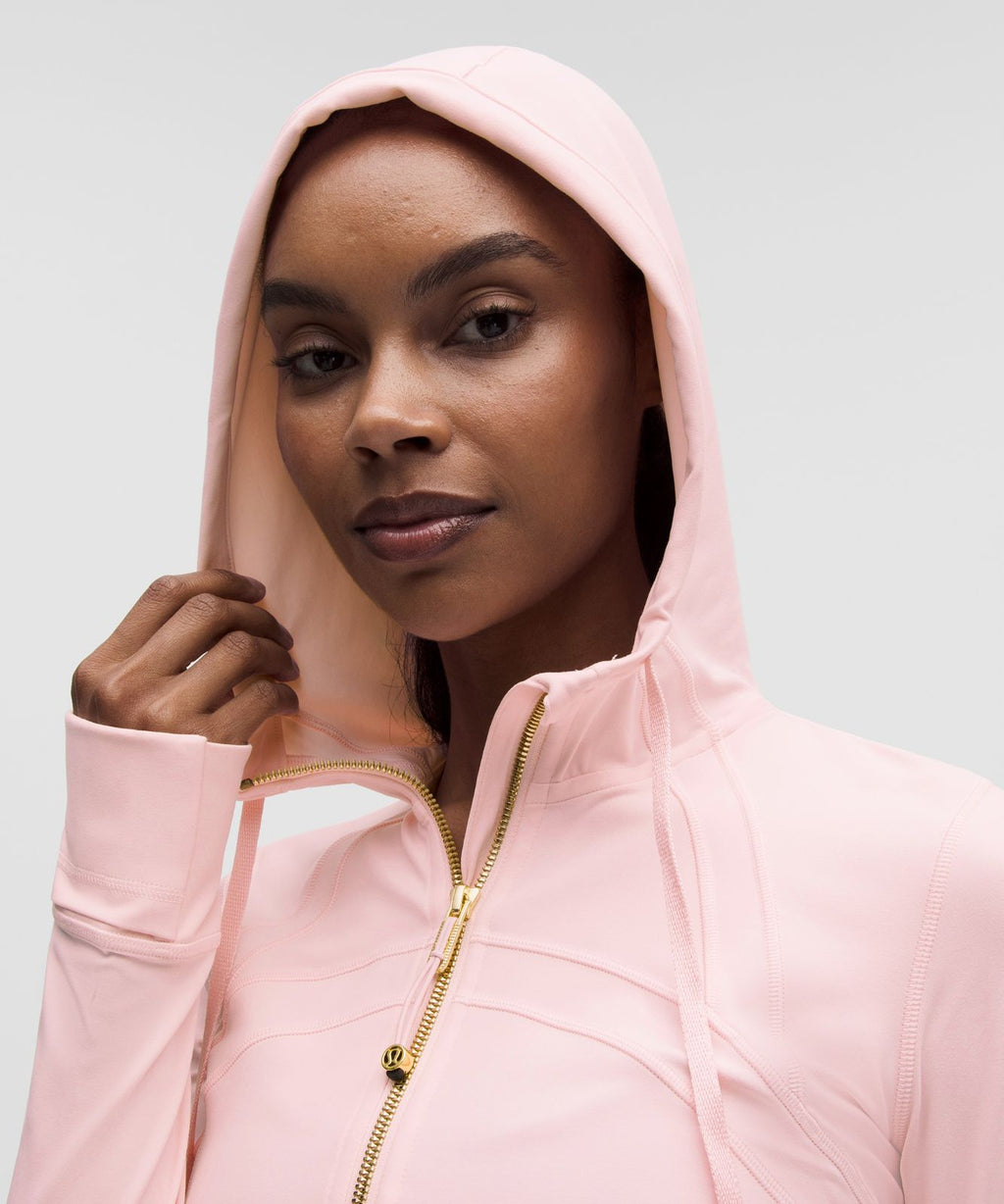 Define Hooded Jacket *Nulu Pink Pearl/Gold/Gold