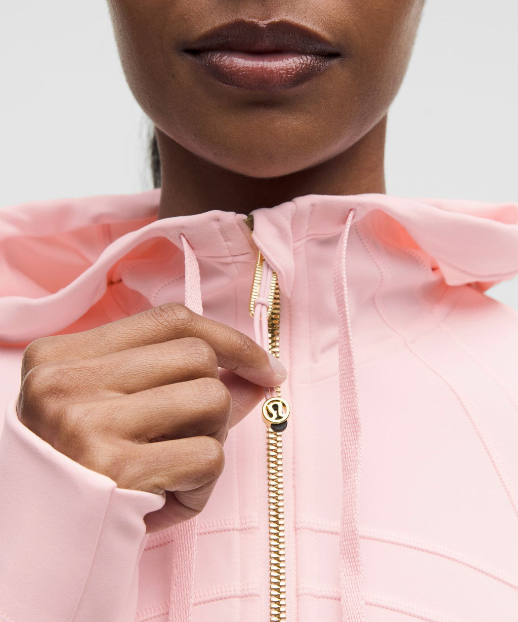 Define Hooded Jacket *Nulu Pink Pearl/Gold/Gold