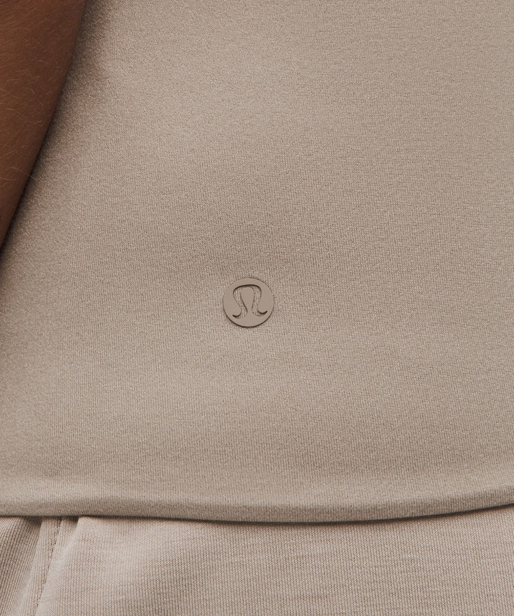 Wundermost Ultra-Soft Nulu Hip-Length Crewneck Shirt Warm Ash Grey