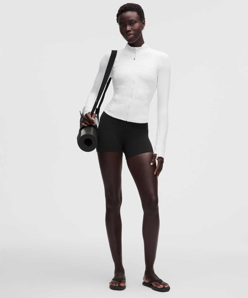 Define Cropped Jacket *Nulu White