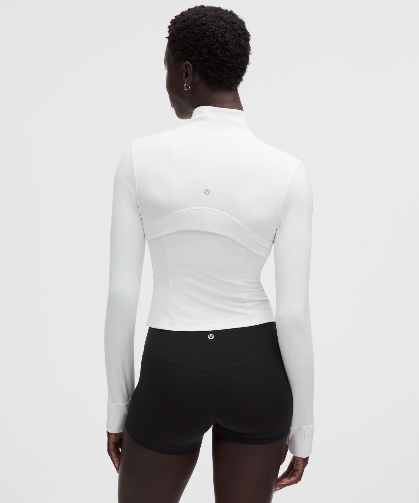 Define Cropped Jacket *Nulu White