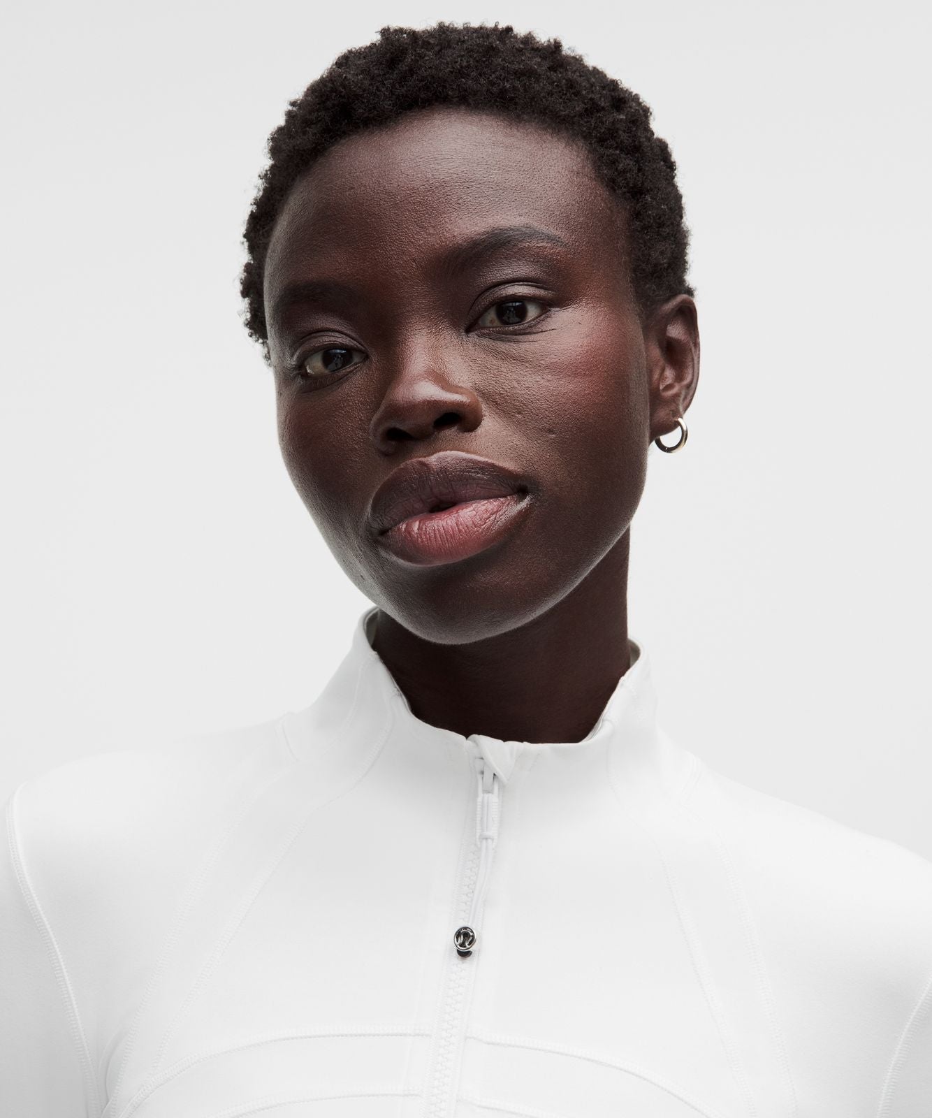 Define Cropped Jacket *Nulu White