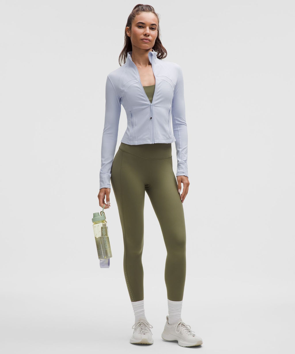 Define Cropped Jacket *Nulu Serene Blue