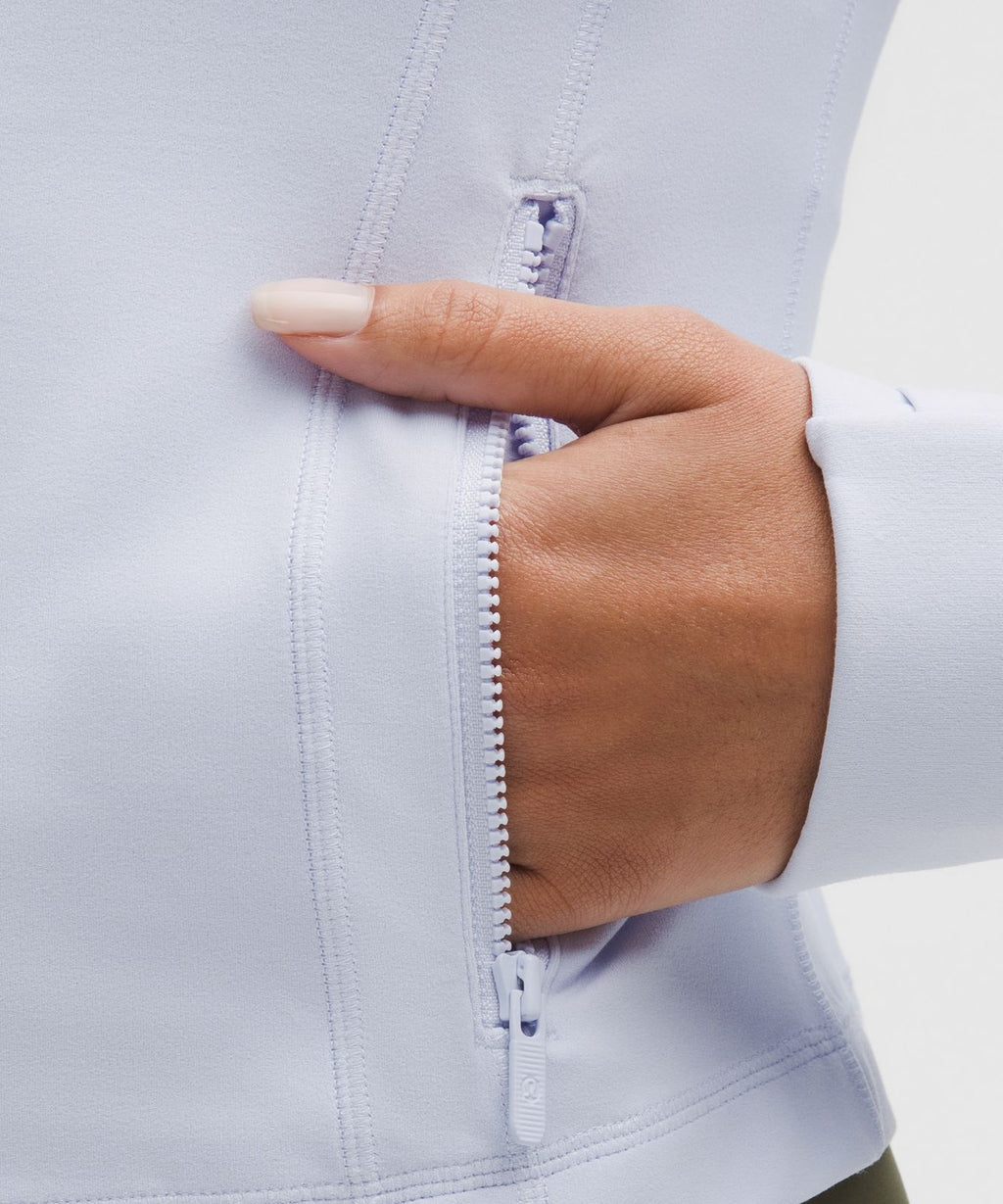 Define Cropped Jacket *Nulu Serene Blue