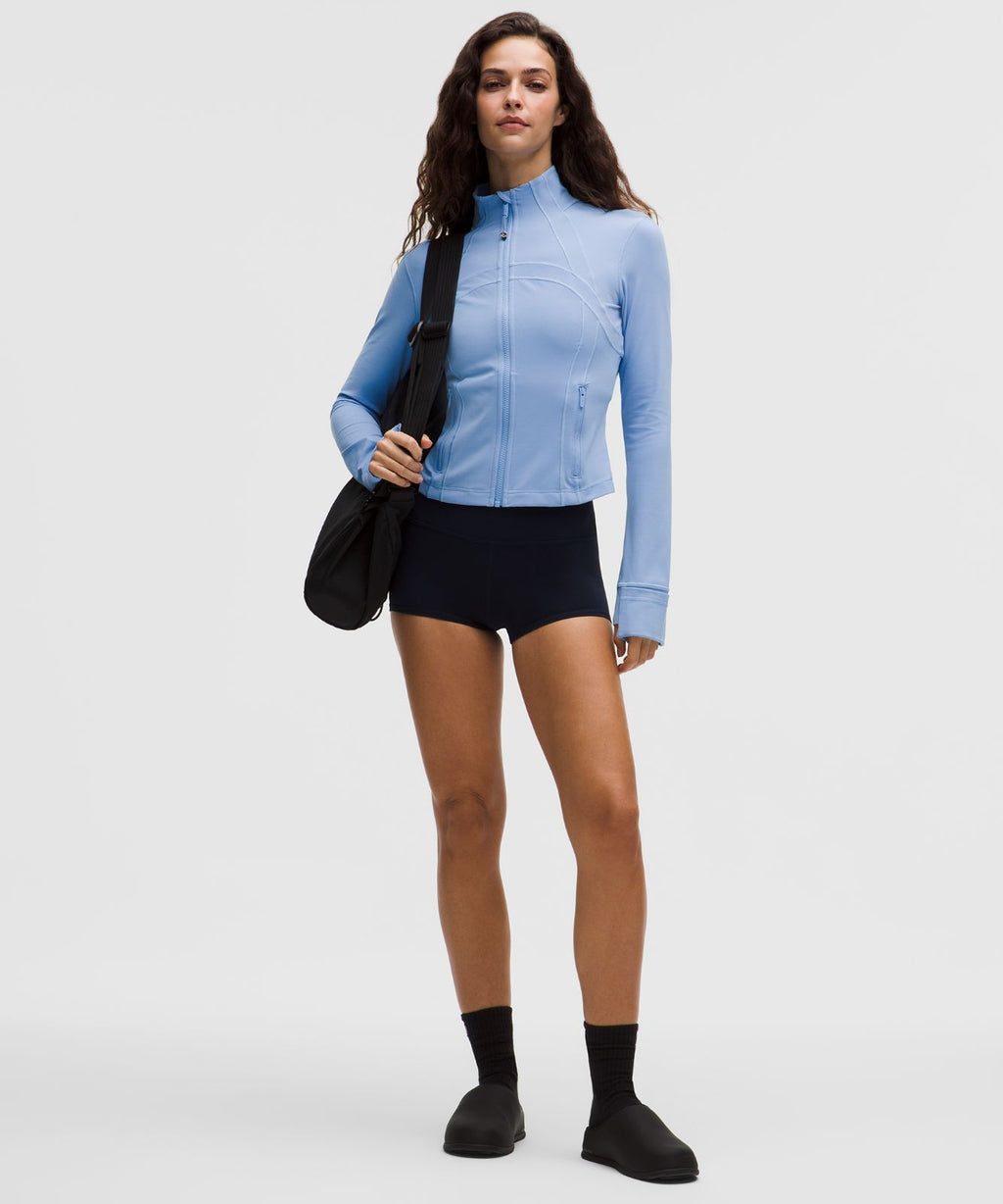 Define Cropped Jacket *Nulu Sinatra Blue