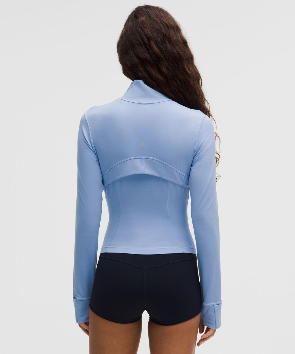 Define Cropped Jacket *Nulu Sinatra Blue