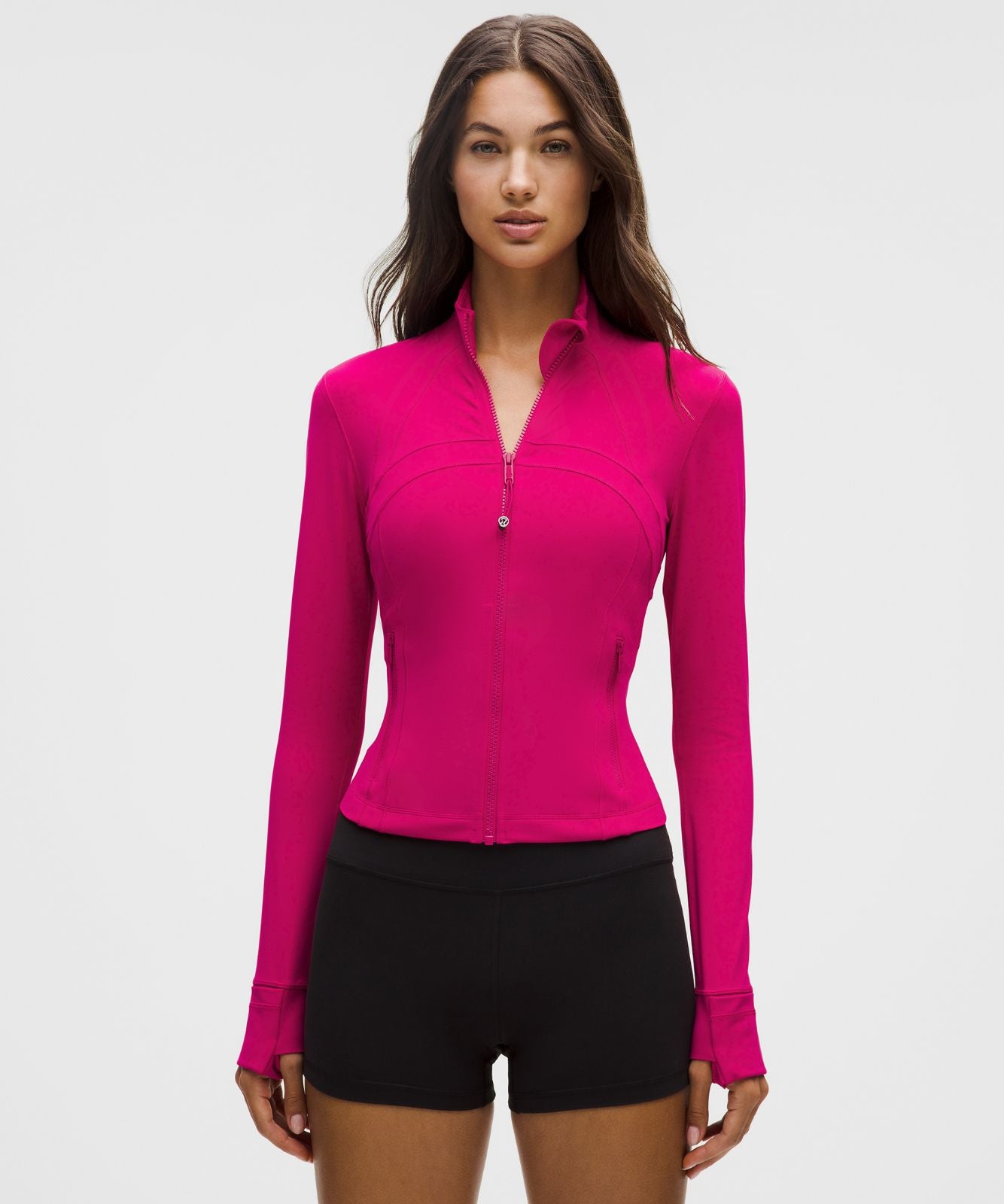 Define Cropped Jacket *Nulu Calypso Pink