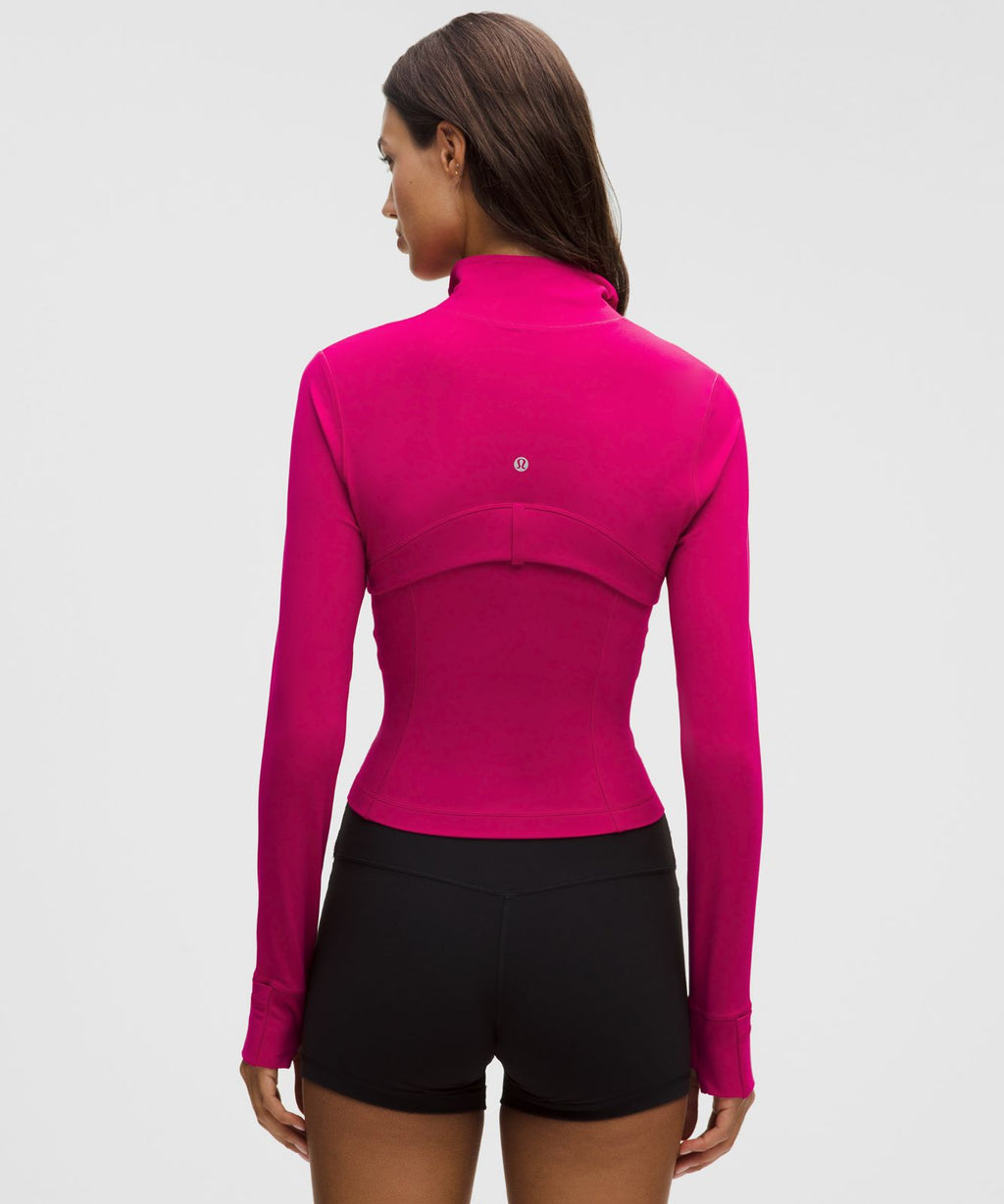 Define Cropped Jacket *Nulu Calypso Pink