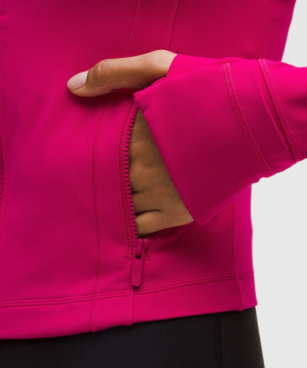 Define Cropped Jacket *Nulu Calypso Pink