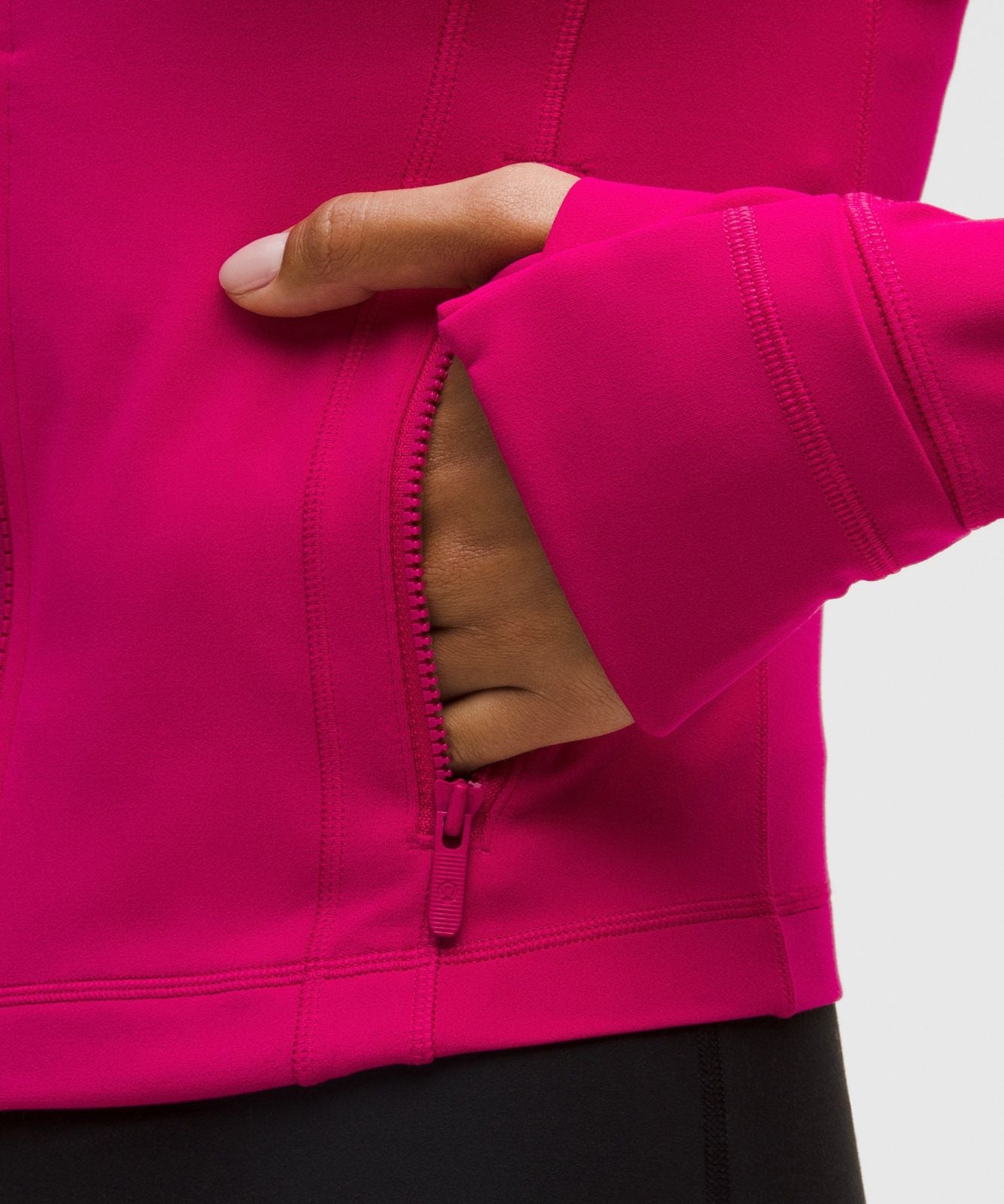 Define Cropped Jacket *Nulu Calypso Pink
