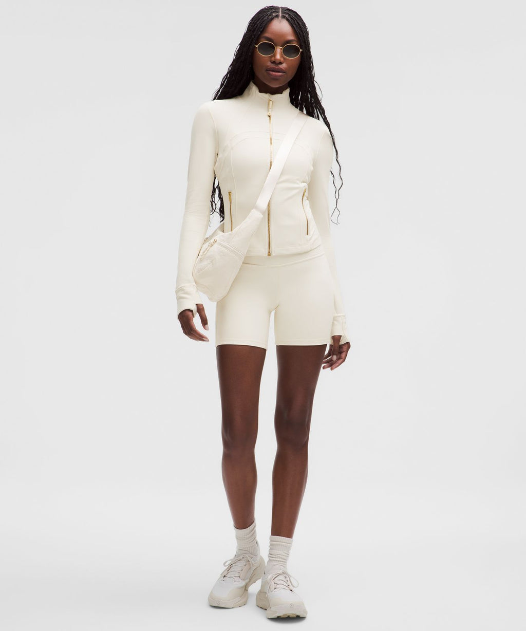 Define Cropped Jacket *Nulu Light Ivory/Gold/Gold