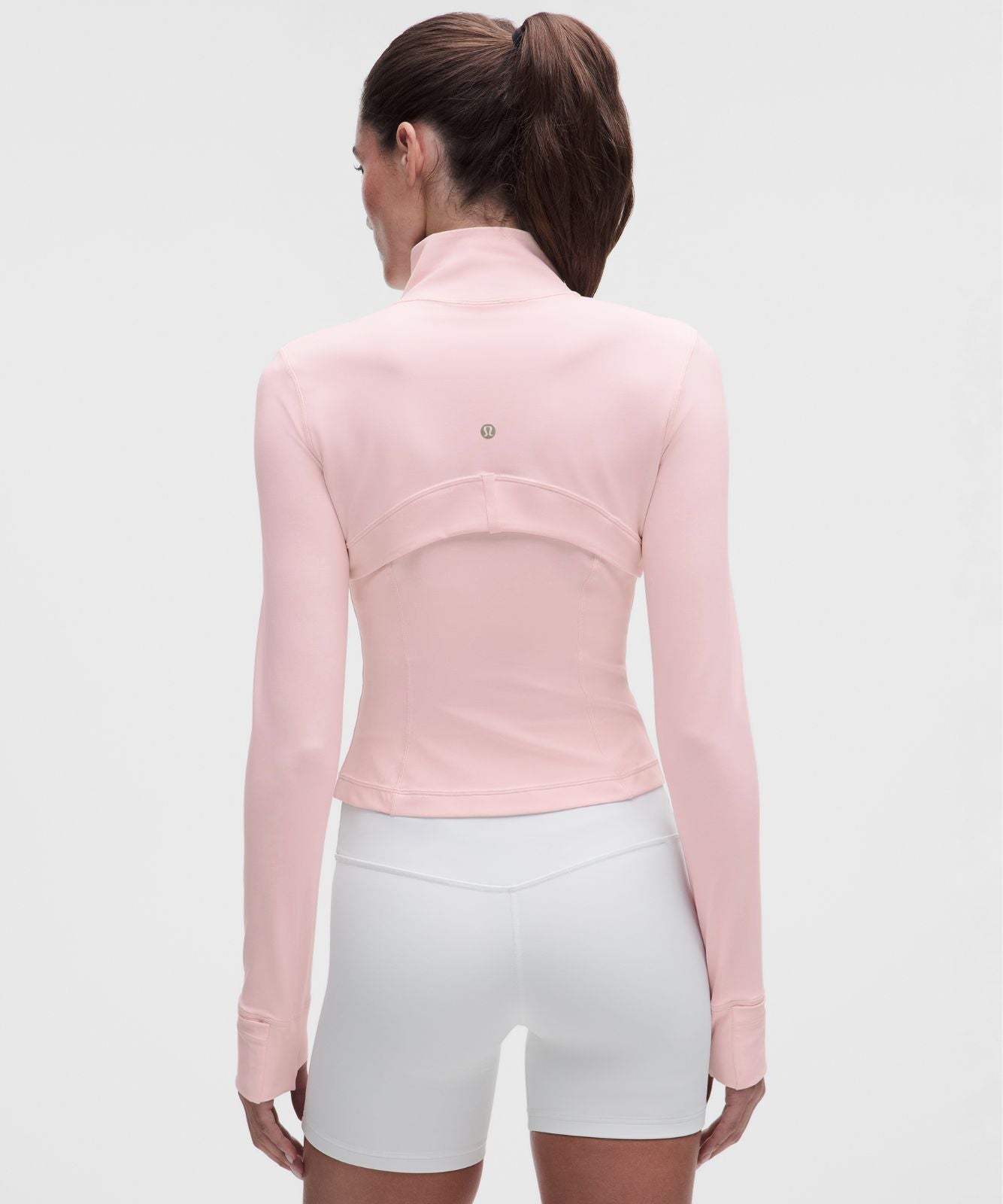 Define Cropped Jacket *Nulu Pink Pearl/Gold/Gold