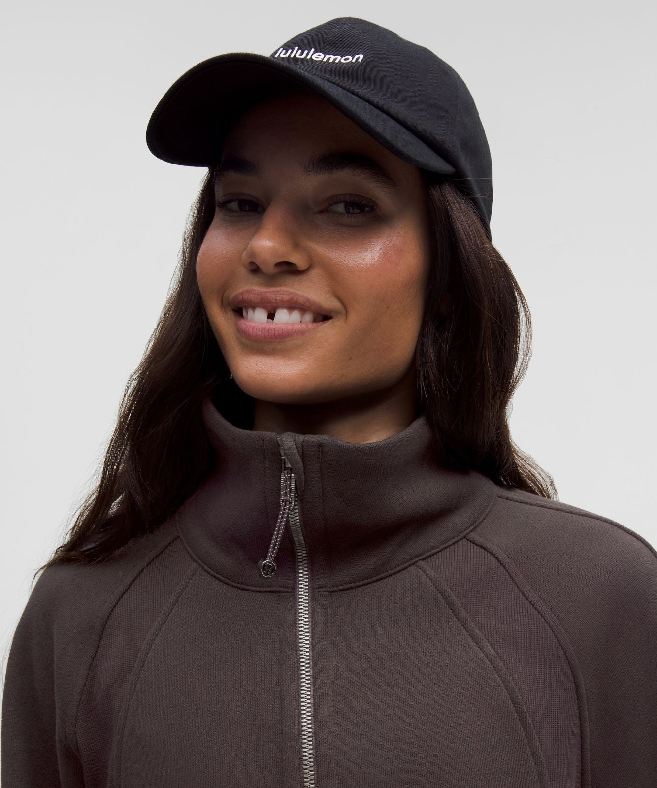 Scuba Oversized Funnel-Neck Half Zip *Long Sequoia