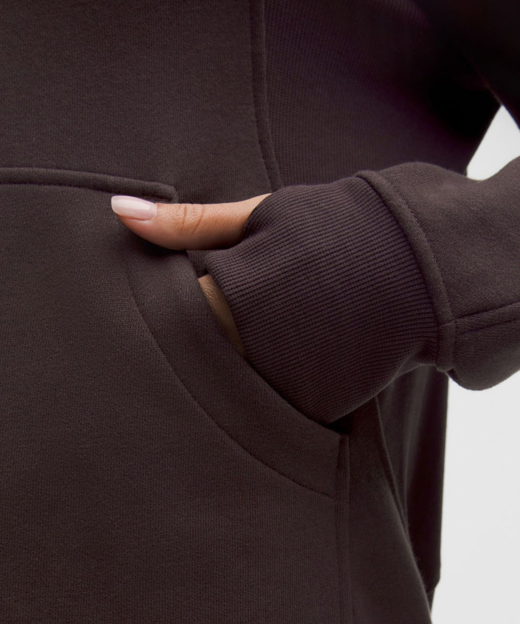 Scuba Oversized Funnel-Neck Half Zip *Long Sequoia