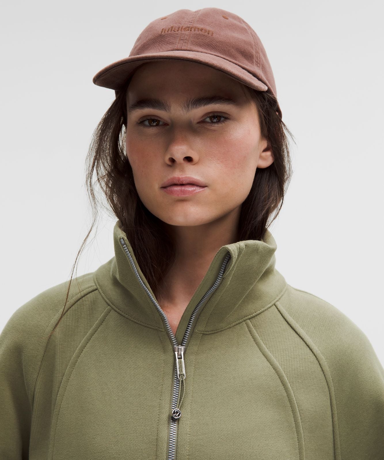 Scuba Oversized Funnel-Neck Half Zip *Long Bay Leaf