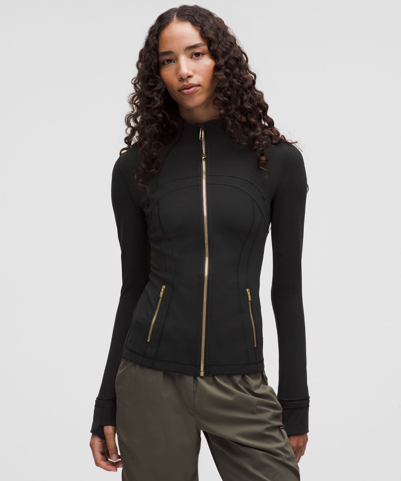 Define Jacket *Nulu Black/Gold/Gold