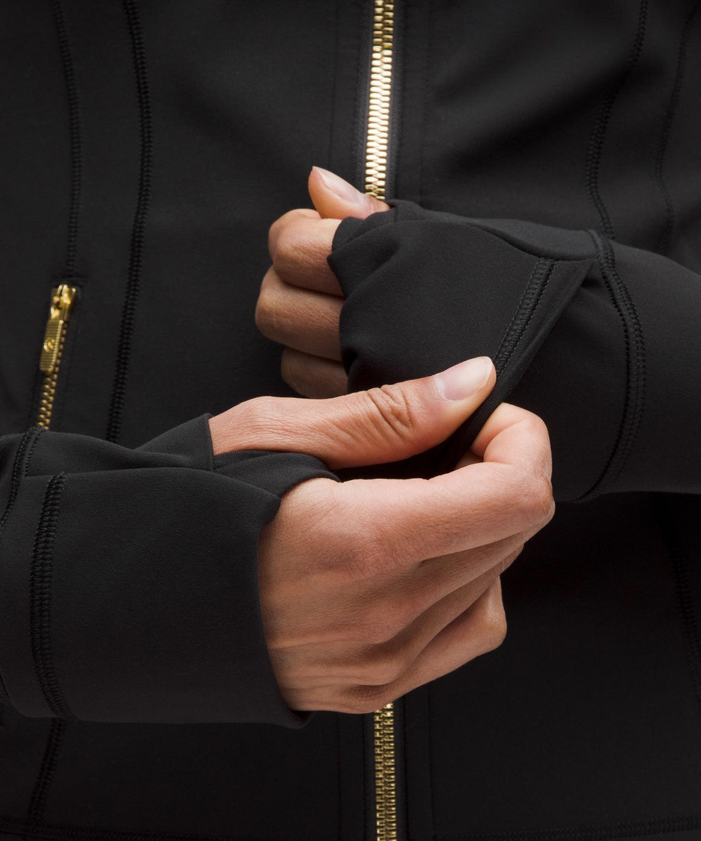 Define Jacket *Nulu Black/Gold/Gold