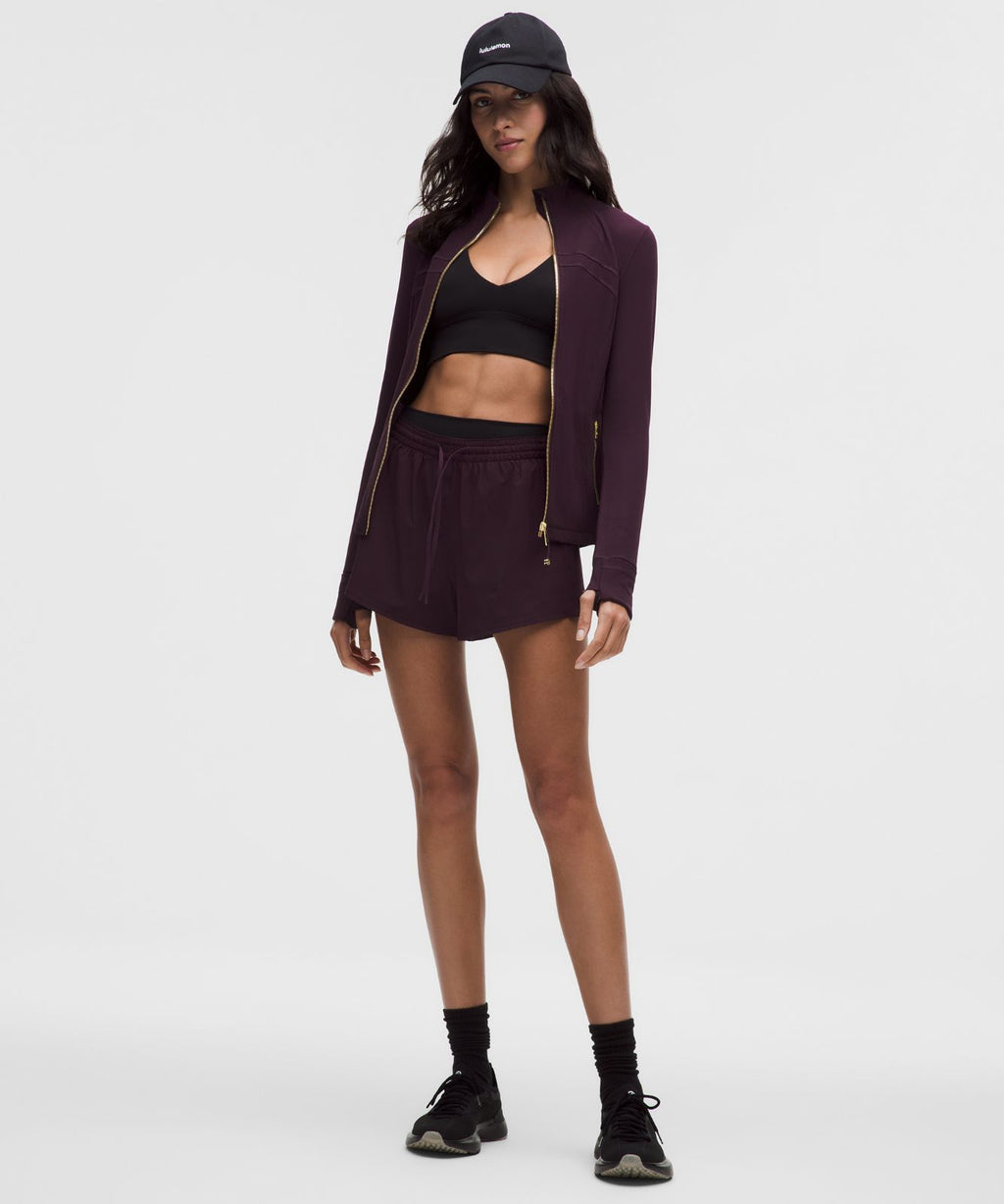 Define Jacket *Nulu Black Plum/Gold/Gold