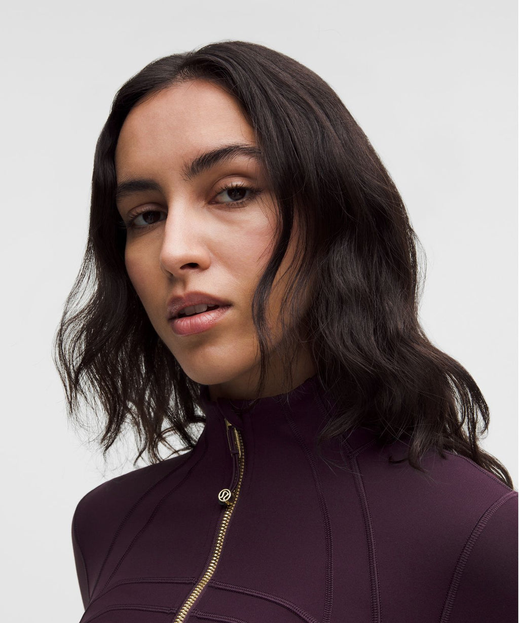 Define Jacket *Nulu Black Plum/Gold/Gold