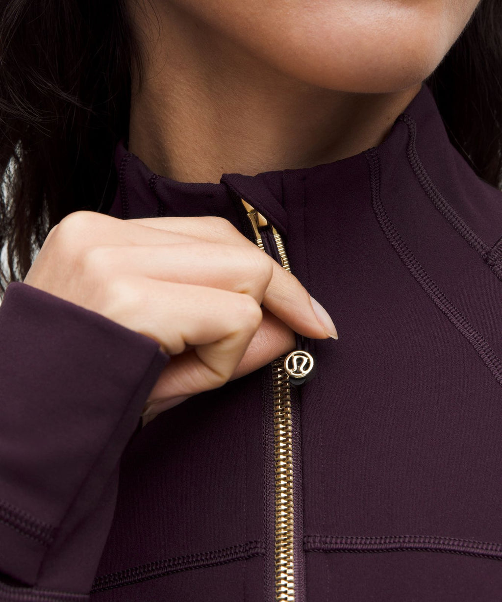 Define Jacket *Nulu Black Plum/Gold/Gold
